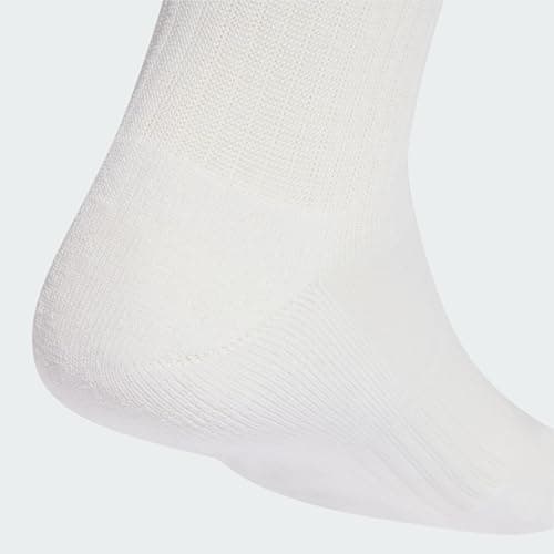 Detalle 2 de adidas 3STRIPES CUSHIONED Crew Socks (pack de 3) unisex, blanco/negro/negro, 40-42
