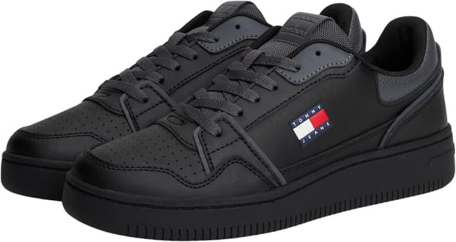 Detalle de Tommy Jeans Women’s Retro Basket Low Top Cupsole Trainers