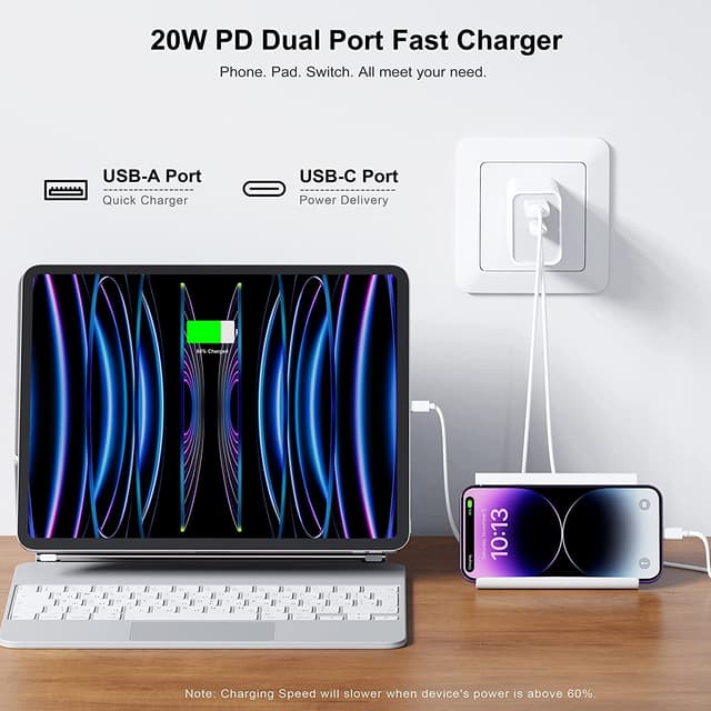 Detalle 2 de USB C Charger 20W 3-Pack