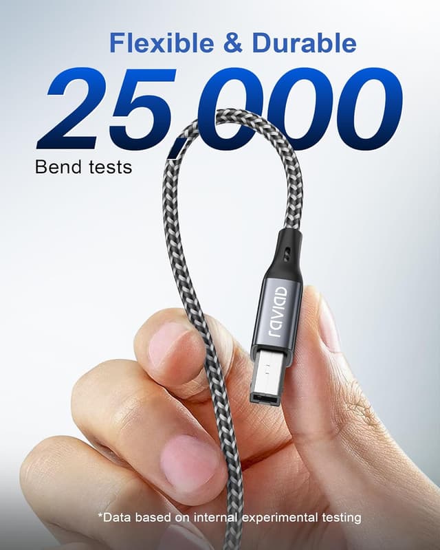 Thumbnail 5 de RAVIAD USB C Drucker Kabel 2M