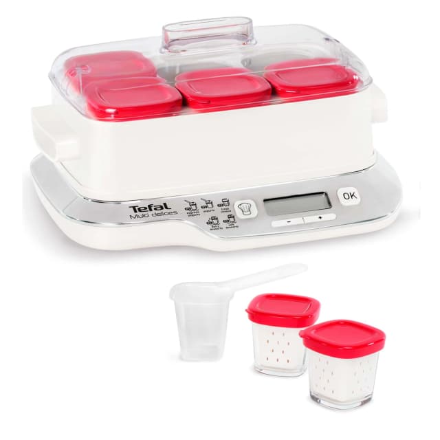 Detalle de Tefal YG660 Yogurtera Express con 5 Programas 🥄