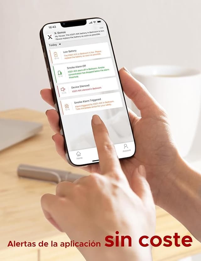 Thumbnail 1 de X-Sense XS01-WX Detector de humo Wi‑Fi 3 piezas