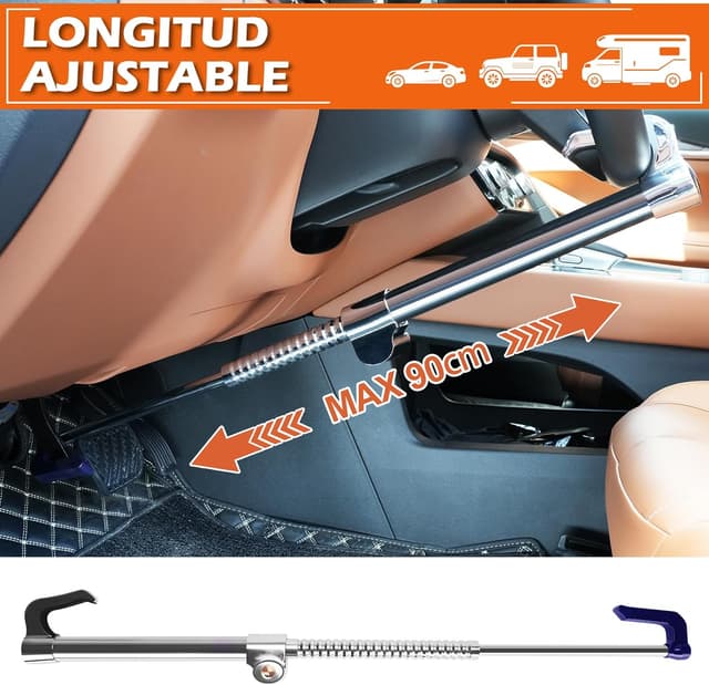 Thumbnail 4 de Tevlaphee Bloqueo Coche Antirrobo 92 cm