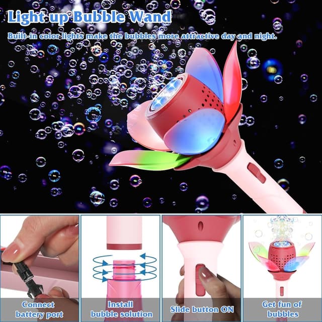 Thumbnail 4 de Bombble Elektrische Seifenblasenmaschine 10.000/min đ