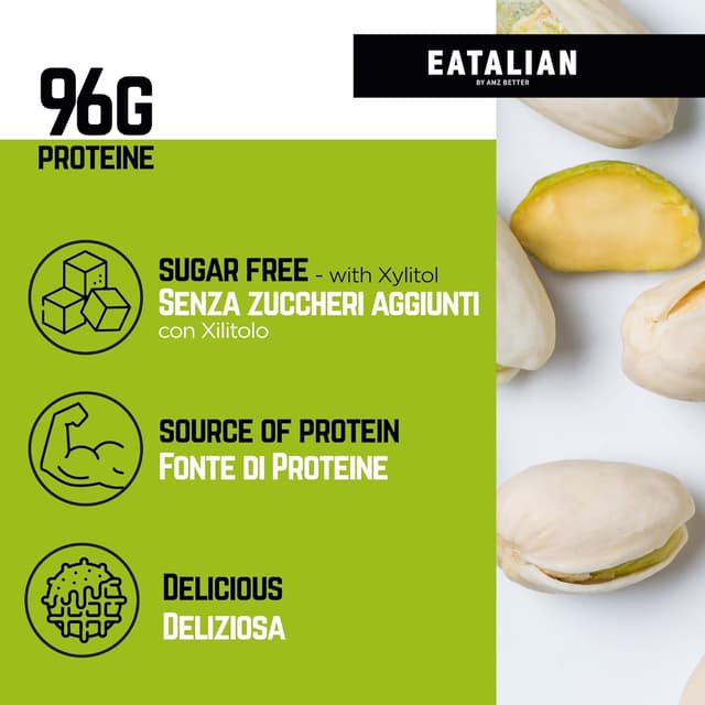 Thumbnail 2 de EATALIAN by AMZ BETTER Crema Proteica Pistacho Crunchy 🥜