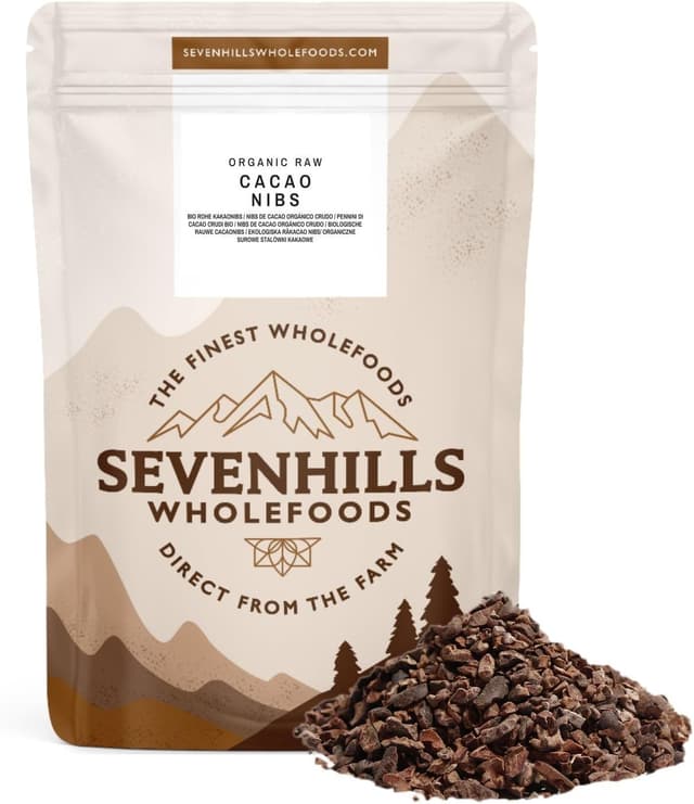 Imagen de Sevenhills Wholefoods Granella di Cacao Crudo Bio 1kg 🍫 en OfertitasTOP
