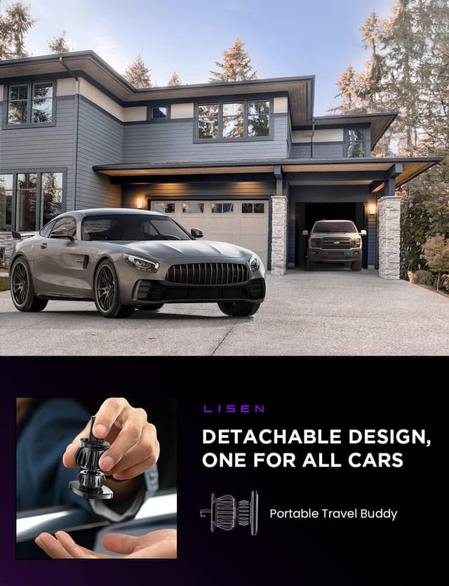 Thumbnail 6 de LISEN Magnetic Phone Holder Ultra Magnet for iPhone 16 Pro Max