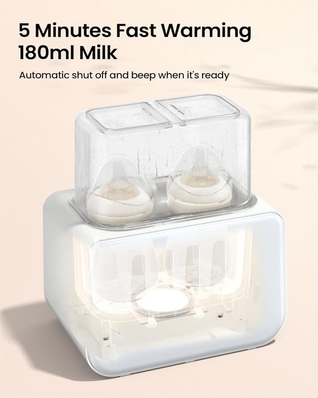 Detalle de Grownsy Bottle Warmer 9-in-1 Baby Bottle Warmer