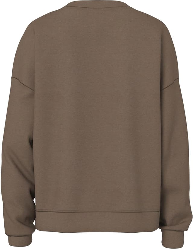 Detalle de PIECES Sweatshirt PCCHILLI: felpa oversize girocollo in cotone e poliestere riciclato