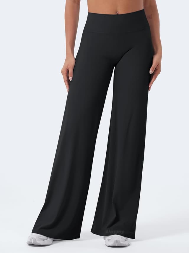Thumbnail 4 de VOYJOY Wide Leg Straight Leggings 31.5 in