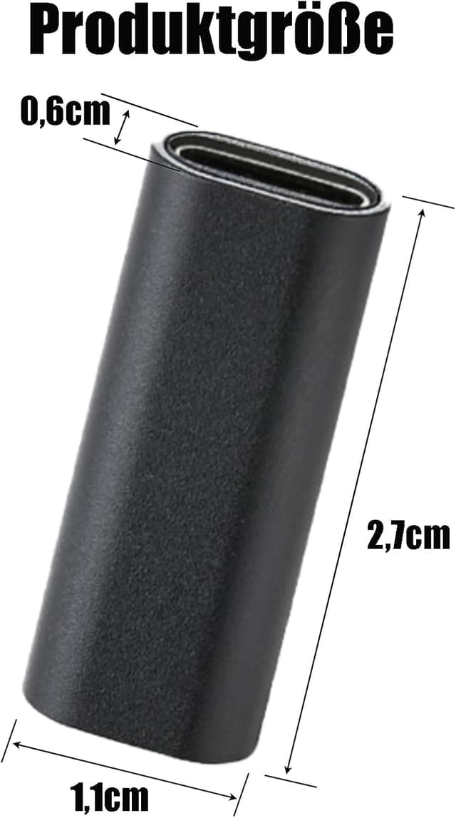 Detalle 2 de Leloco 4× USB‑C 3.1 Adapter (Typ‑C Kupplung) Buchse‑Buchse, 10 Gbps, Schwarz