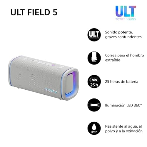 Detalle 2 de Sony ULT Field 5 Altavoz Bluetooth 25 h 📢