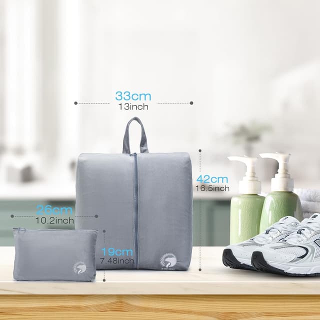 Thumbnail 6 de BAGZY bagaglio a mano 40x30x20 Wizzair + borsone da viaggio 25L impermeabile, borsa ospedale e palestra