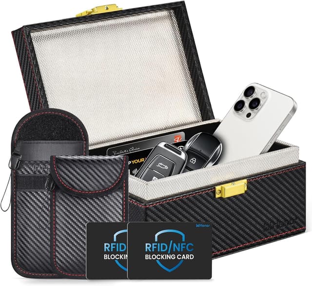 Imagen de WHonor Faraday Box for Car Keys 18x13x10 cm en OfertitasTOP