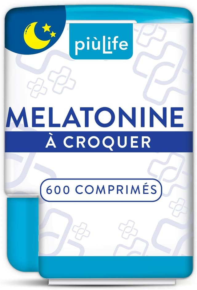 Imagen de PiùLife Melatonine 1,9 mg 600 comprimés 😴 en OfertitasTOP