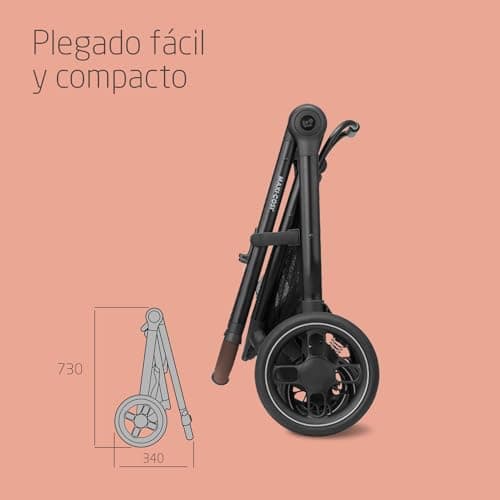 Thumbnail 6 de Maxi-Cosi Zelia S Trio cochecito bebé 3 piezas (0-4 años, hasta 22 kg) con CabrioFix i-Size, plegable y reclinable en gris