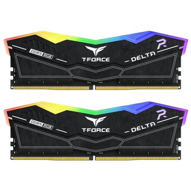 Detalle de Team Group T-FORCE DELTA RGB DDR5 6000MHz 32GB (2x16GB) CL28
