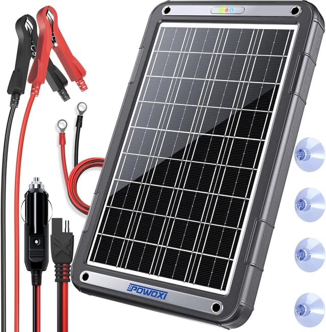 Imagen de POWOXI 12V 15W Solar Car Battery Charger en OfertitasTOP