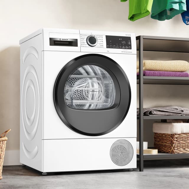 Detalle de Bosch WQG245D0ES secadora 9 kg