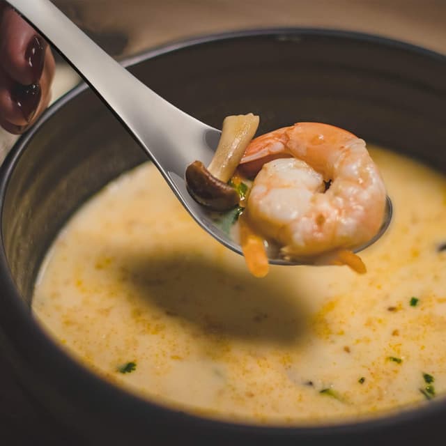 Thumbnail 4 de HIWARE Thick Heavy-weight Soup Spoons set of 6 🍽