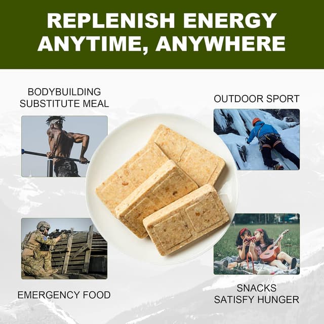 Thumbnail 5 de Emergency Food Rations MRE 18400 Cal Pack