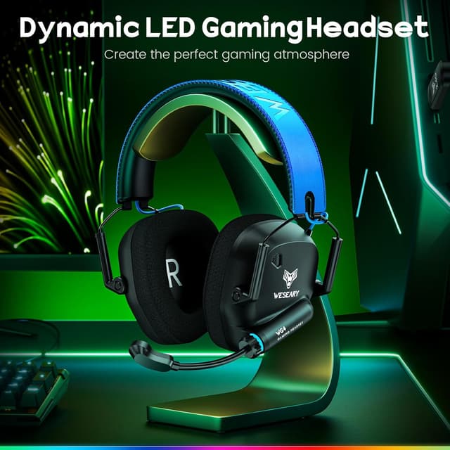 Thumbnail 5 de WESEARY WG4 Gaming Headset 45 Stunden