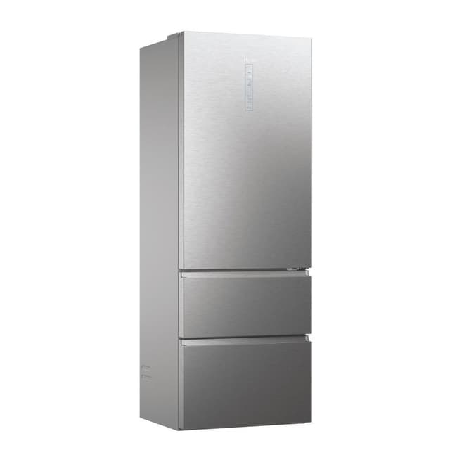Detalle 1 de Haier Combi 3 Puertas 486L acero inoxidable