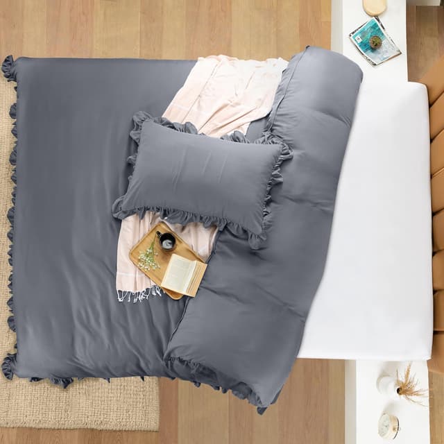 Thumbnail 3 de Utopia Bedding Ruffle Duvet Cover