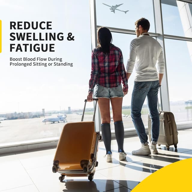 Thumbnail 6 de CAMBIVO Medias de Compresión 20-30 mmHg 2 pares