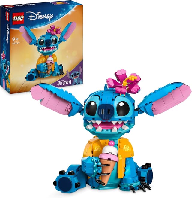 Detalle de LEGO 43249 Stitch figura articulada 9+