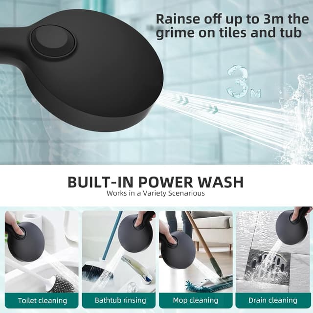 Detalle 2 de Pommeau de douche BECMai 130 mm