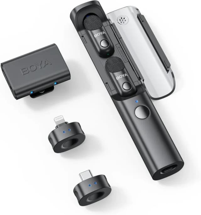 Thumbnail 6 de Boya Magic 02 Funkmikrofon für USB‑C, Lightning und 3,5 mm