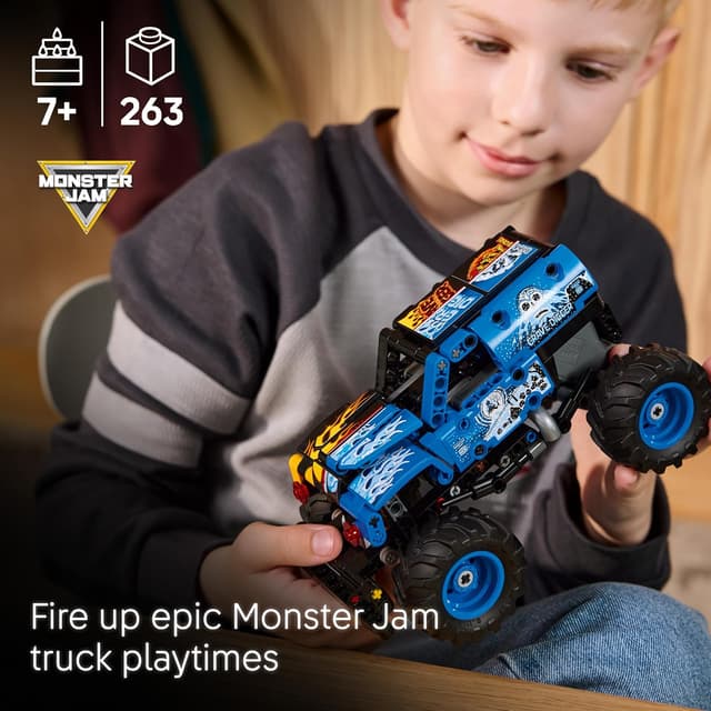 Detalle de LEGO Technic Monster Jam Grave Digger 42219