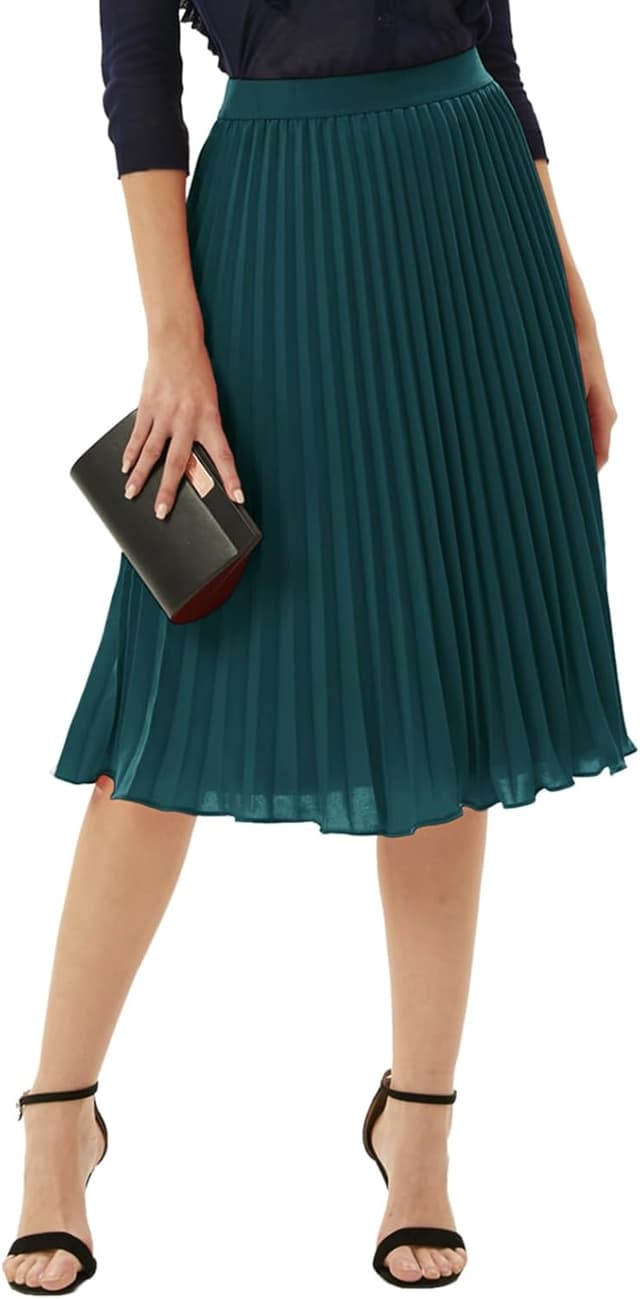 Thumbnail 2 de GRACE KARIN High Elastic Waist Midi Skirt