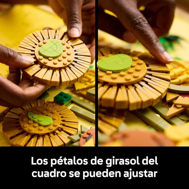 Thumbnail 3 de LEGO Art Vincent van Gogh 🌻 Maqueta 3D para Decoración