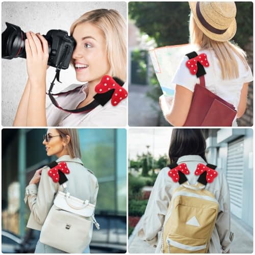 Thumbnail 6 de URAQT Protezioni per cintura di sicurezza papillon, 2 pezzi