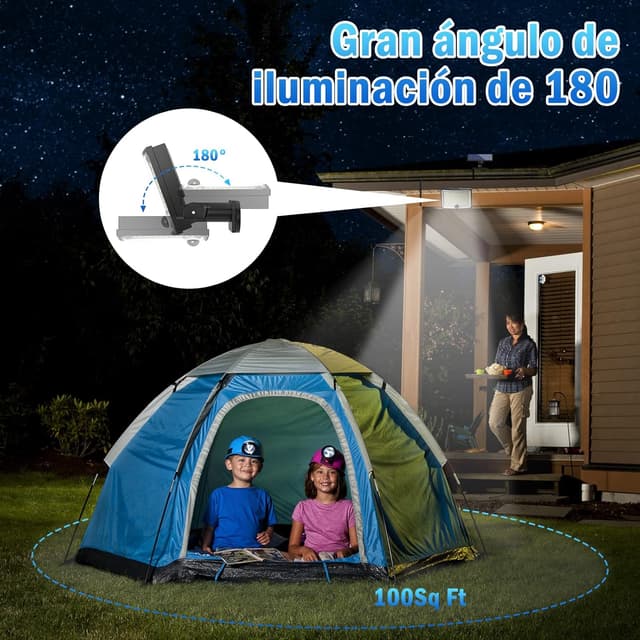Detalle 1 de KagoLing 202 LED Luces solares impermeables con sensor de movimiento ☀