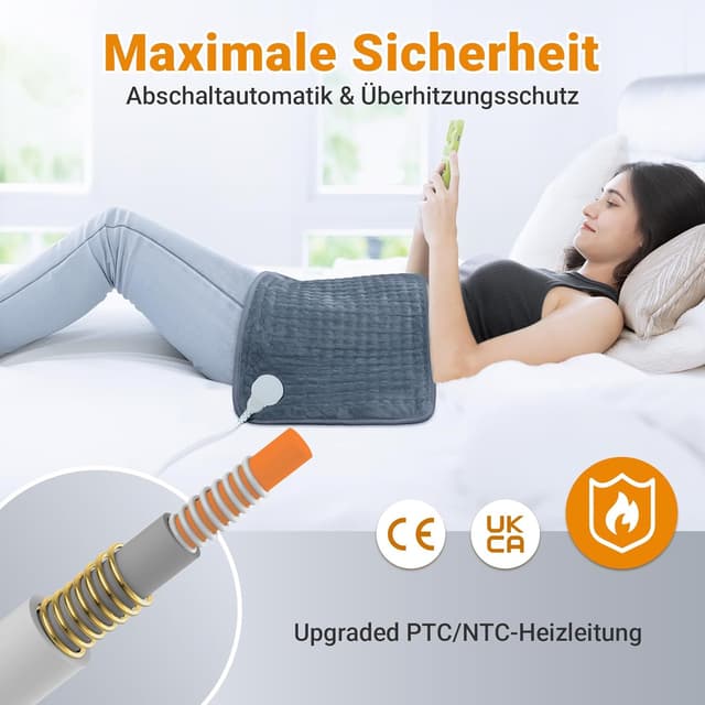 Thumbnail 2 de Comfytemp Heizkissen 30x60 cm Wärmekissen ❤