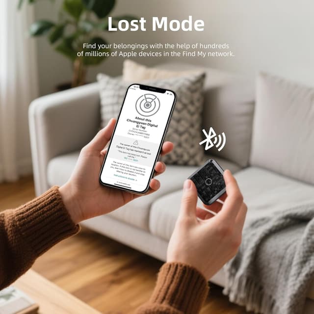 Thumbnail 4 de Smart Traceur Tag Key Finder Lot de 4 IP67