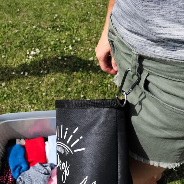 Thumbnail 5 de Clothes Peg Bag for Washing Line 300 Peg Capacity