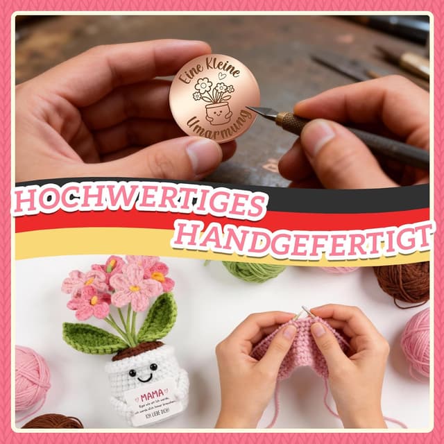 Thumbnail 6 de Giftota Pocket Hug Vergissmeinnicht, 14 cm