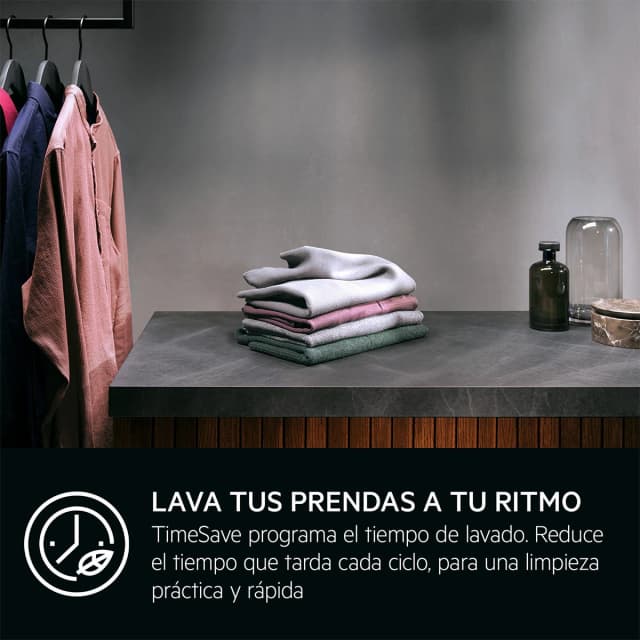 Detalle 1 de AEG LFE6G54H4B lavadora 10,5 kg