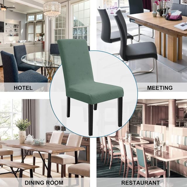 Detalle 2 de Ystyle housse de chaise 6 pièces extensible