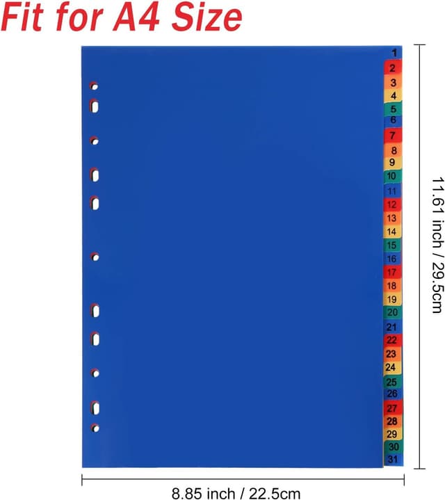 Detalle 2 de LELADY JEWELRY Intercalaires A4 31 Positions