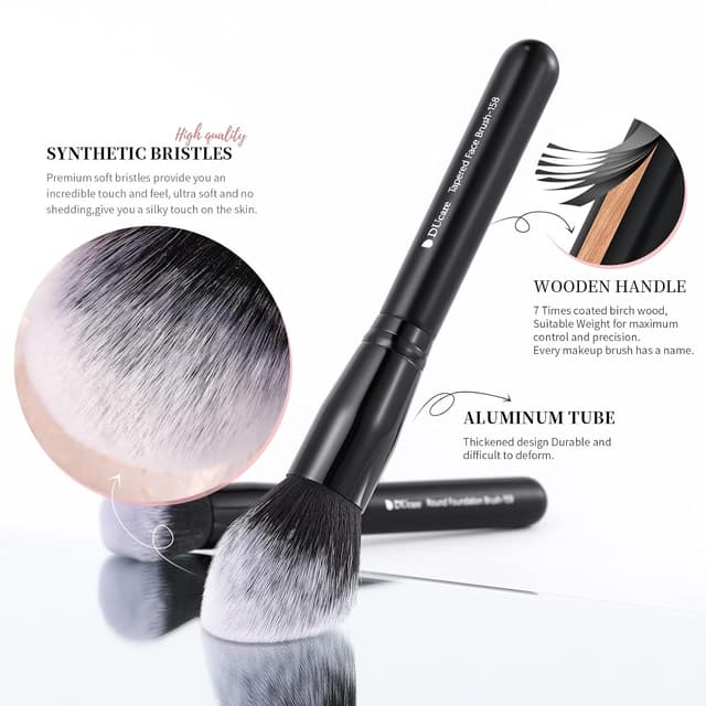 Detalle 2 de DUcare Make Up Pinsel Set 27-teilig Brush-Set