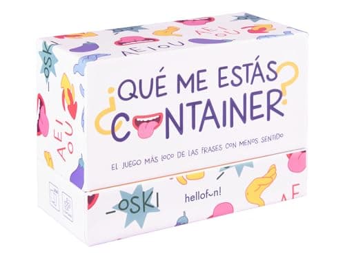 Detalle de Hellofun! HelloFun Juego de mesa Qué me estás Container