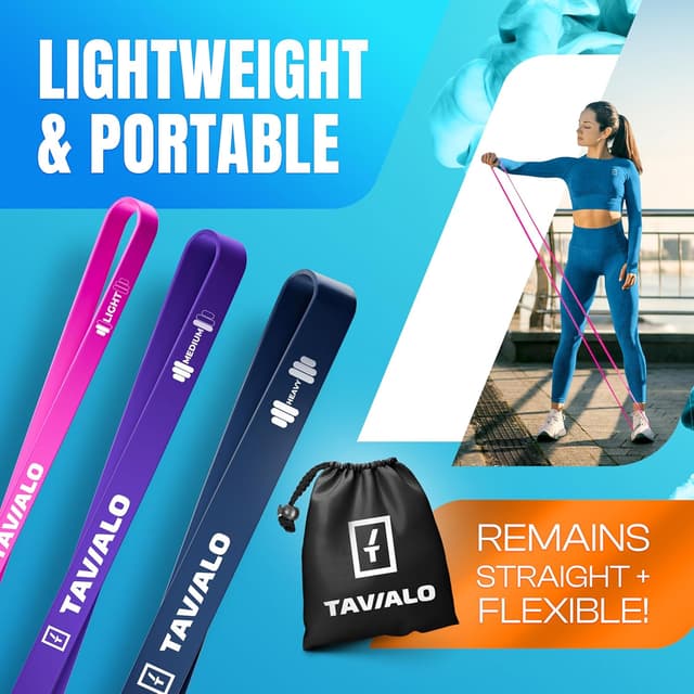 Thumbnail 3 de TAVIALO Bandas Elásticas de Resistencia para Ejercicio 🏋