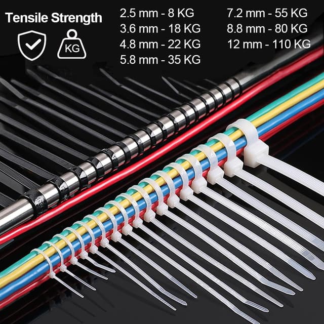 Detalle de MgcTolBox Mini Kabelbinder 100 x 3,6 mm