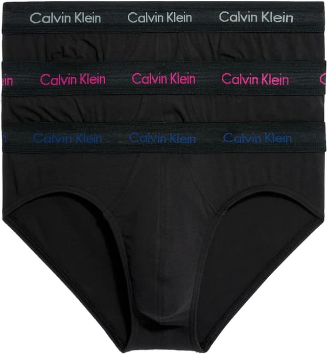 Detalle 2 de Calvin Klein Calzoncillos Hip Briefs Pack 3 M