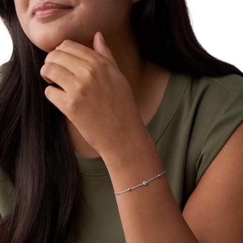 Detalle 2 de Fossil Pulsera Glitz By The Yard 16,5 cm 💍